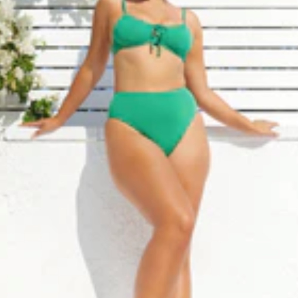 Toluca Swim Gia Maxi Bottom Lush XL